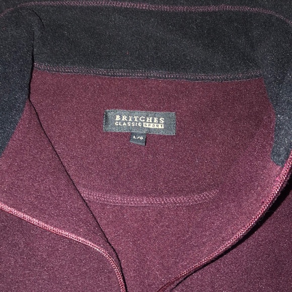 NWOT Britches Fleece Pullover - Picture 2 of 8